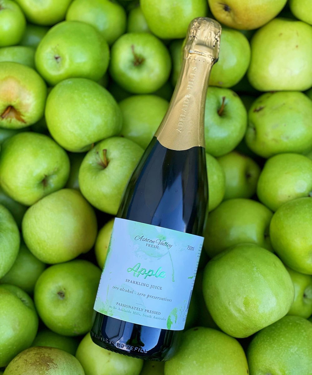 Ashton Valley Fresh Juice 6 X 750ml Celebrations Sparkling Apple