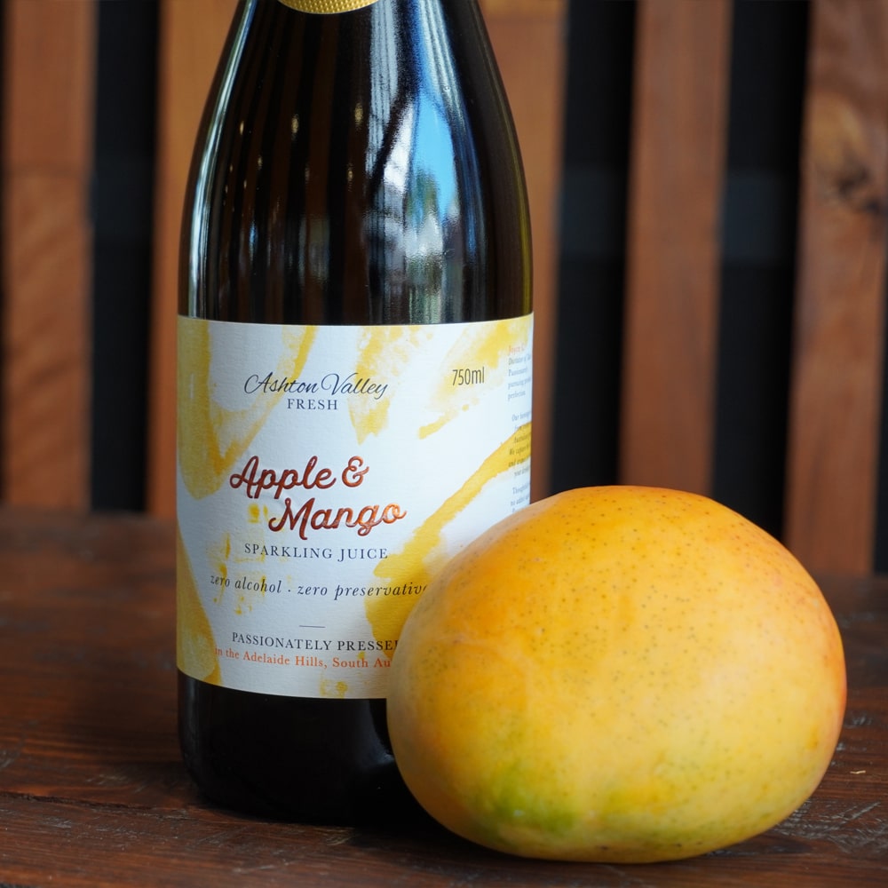 Ashton Valley Fresh Juice 6 X 750ml Celebrations Sparkling Apple & M