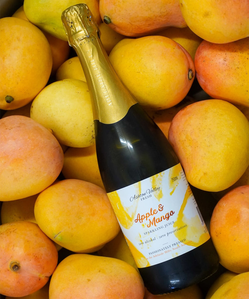 Ashton Valley Fresh Juice - 6 X 750ml Celebrations Sparkling Apple & Mango