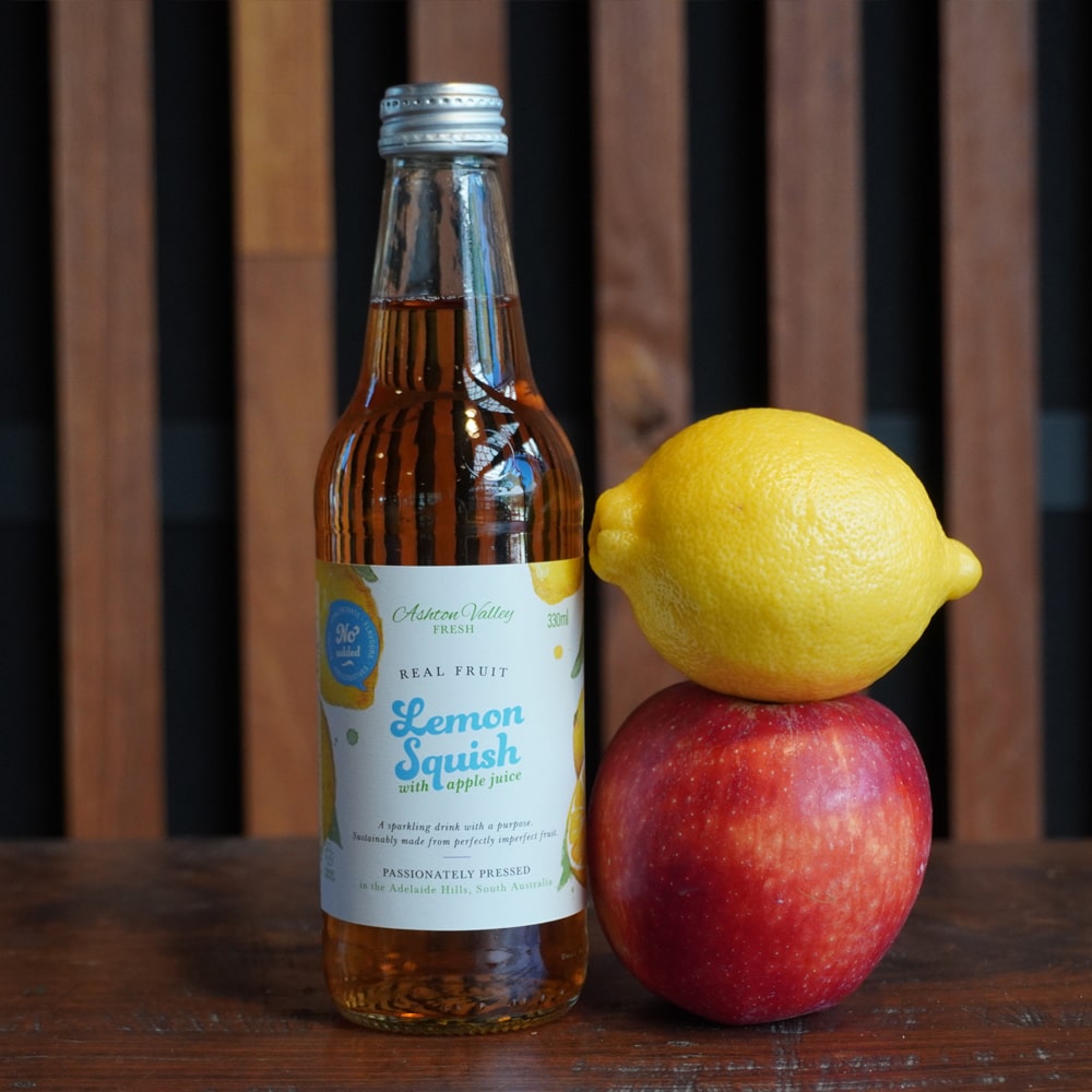 Ashton Valley Fresh Juice - 12 x 330ml Lemon Squish