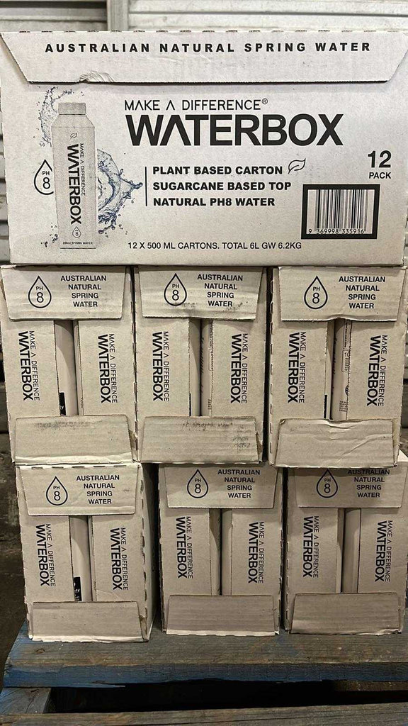 Waterbox Spring Water 10 Boxes United Foods