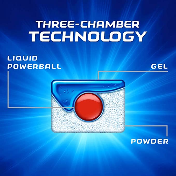 Finish Powerball Quantum Max 3 X 64-Pack Dishwashing Tablet