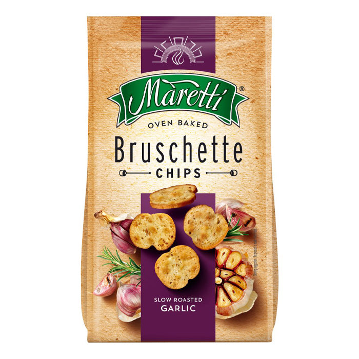 Maretti Bruschette Chips Slow Roasted Garlic 70g