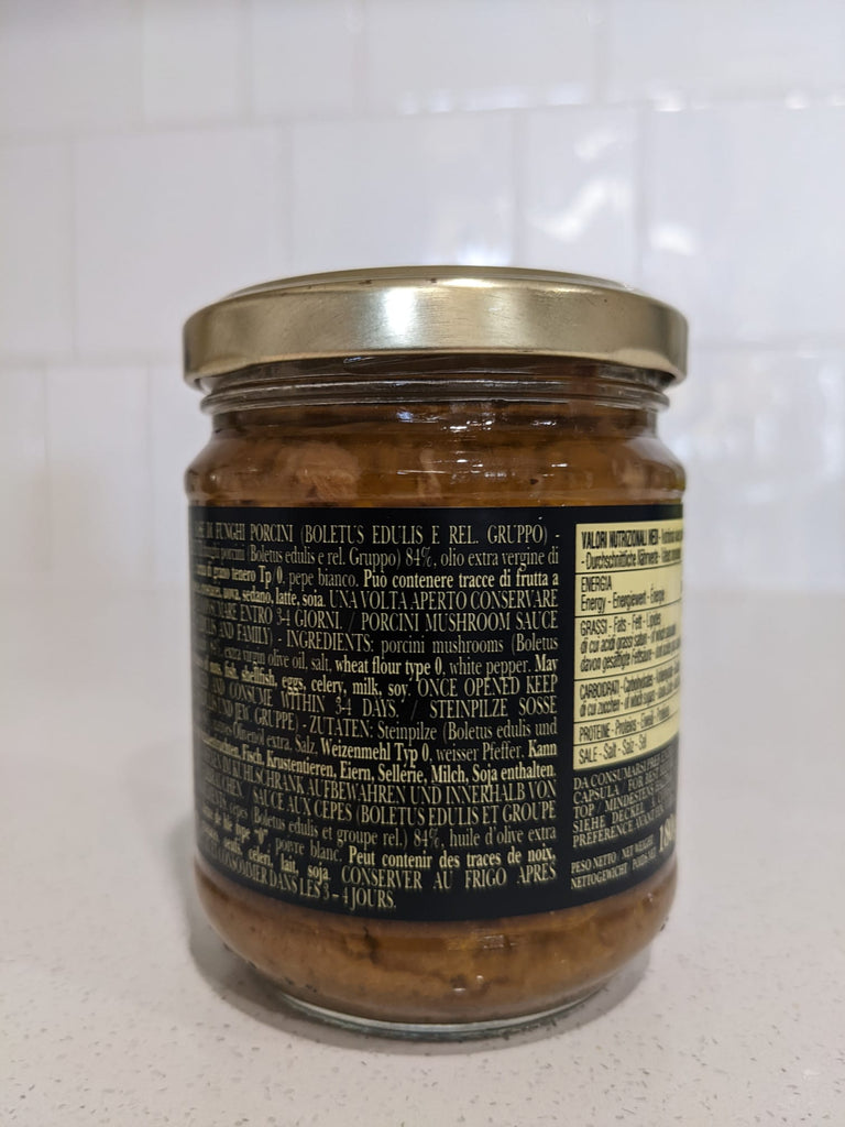 ElleEsse Porcini Mushroom Sauce 180g jar