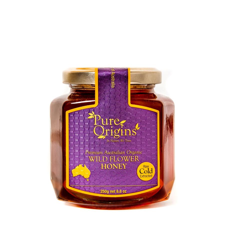 Pure Origins Honey Raw Wildflower (250g)