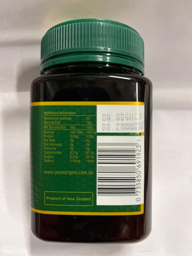 Pure Origins Manuka Honey Blend NZ