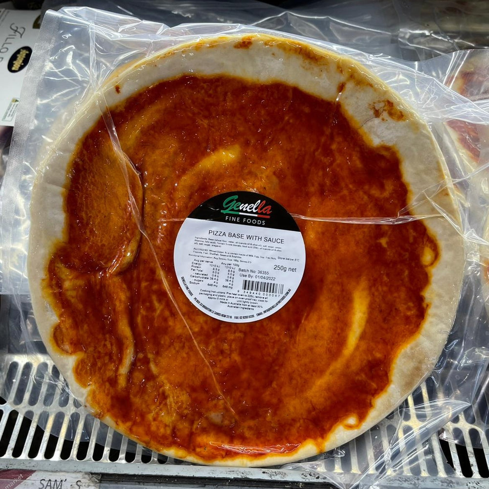 Sauced Pizza Base 10 Pack