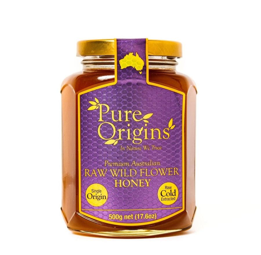 Pure Origins Honey Raw Wildflower (500g)